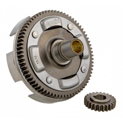 Polini straight-cut primary transmission gear set Z 24x72 (2.95) for Vespa 50&#x2F;90&#x2F;125 Special-N-L-R-Primavera-ET3-PK 