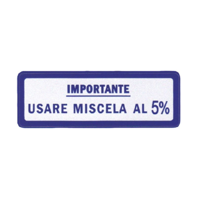 Adesivo usare Miscela al 5% di colore Blu per Vespa 125 V30-33&#x2F;​VM&#x2F;​VU&#x2F;​VNA&#x2F;​150 VL&#x2F;​VB1&#x2F;​160 GS&#x2F;​180 SS 