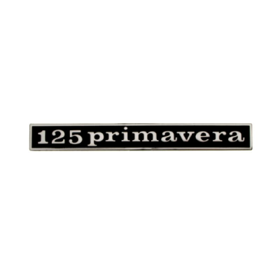 Schild 125 Primavera für Vespa 125 Primavera VMA2T 073489 -&gt; &#x2F;​Primavera ET3 VMB1T 