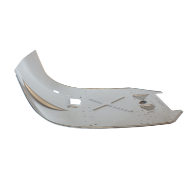 Raw platform with welded shield curve for Vespa 50&#x2F;90&#x2F;125 Primavera ET3 