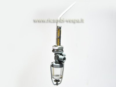 Rubinetto completo con bicchiere in vetro per Vespa 125 VNB&#x2F;VBB&#x2F;GL&#x2F;Sprint 