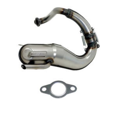 Giannelli long race exhaust for Piaggio Ape 50 with 125&#x2F;130cc engine 