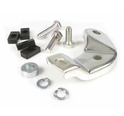 Mirror support bracket for handlebar BUMM in galvanized metal (LH) for Vespa 50&#x2F;80&#x2F;90&#x2F;125&#x2F;150&#x2F;180&#x2F;200 