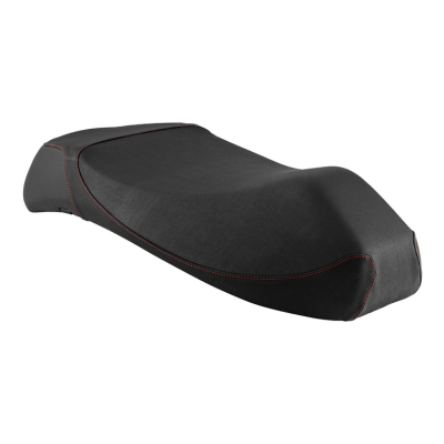 Sella NIsa Dual Sport di colore nero ribassata con bordino rosso  per Vespa 125&#x2F;250&#x2F;300 GTS&#x2F;​GTS Super&#x2F;​GTV&#x2F;​GT 60&#x2F;​GT&#x2F;​GT L 