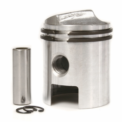 Complete piston with deflector 125cc from diameter 54.00 to diameter 55.80 mm 