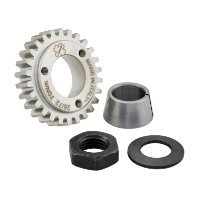 Bevel gear primary transmission pair z26 on crown z72 DD for Vespa 50 Special-N-L-R&#x2F;90&#x2F;125 Primavera ET3-PK-ETS 