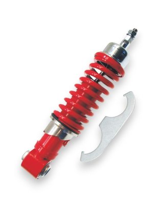 Front shock absorber SPORT version adjustable &quot;all red&quot; for Vespa 50&#x2F;125 Special-PK-Primavera 