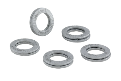 Kit 5 Stück Sicherheitsfederunterlegscheibe Felge SIP (schlauchlos) M8 mm Ø 13,5x8,7 mm (Dicke): 2,5 mm, Typ NLX8, NORD-LOCK für schlauchlose SIP-Felgen 