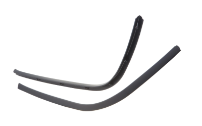 Left and right side platform edge in matte black plastic for Vespa Primavera&#x2F;Sprint 50-150ccm 