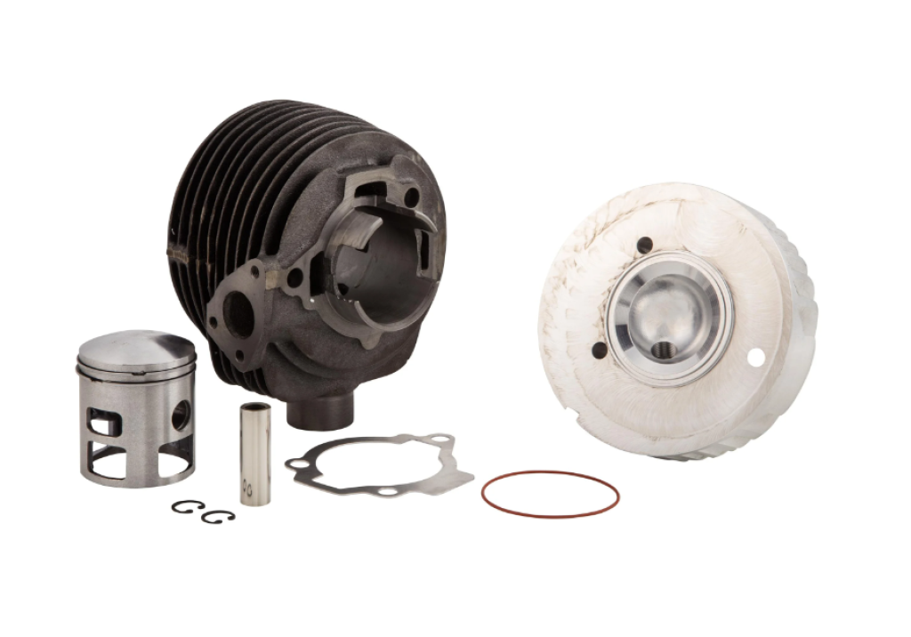 Gruppo termico con testa, da competizione 151cc Faro basso per Vespa 125/150 VN-VM-VB1-VL1>3T 