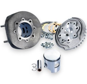 Gruppo termico completo POLINI Evolution 135 cc in ghisa 140.0050&#x2F;E per Vespa 50-125&#x2F;​PV&#x2F;​ET3&#x2F;​PK&#x2F;​S&#x2F;​XL&#x2F;​2 