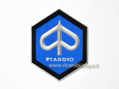 Escudo hexagonal para Vespa 125 GT&#x2F;GTR&#x2F;TS&#x2F;Super 1968 -&lt; &#x2F;150 Super&#x2F;Sprint 1968 -&lt; &#x2F;Sprint Veloce&#x2F;Rally 