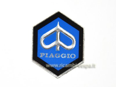 Sechseckiges Emblem für Vespa PK50-125&#x2F;S&#x2F;ETS&#x2F;125&#x2F;150&#x2F;200 PX-PE 1. Serie 