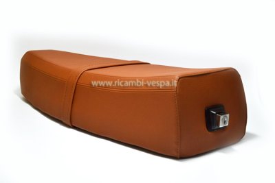 Kompletter brauner Sattel für Vespa PK50-125&#x2F;S&#x2F;XL&#x2F;Plurimatic&#x2F;Automatica&#x2F;ETS 