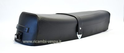 Kompletter Sattel in Schwarz für Vespa 125&#x2F;150&#x2F;200 PX Arcobaleno 