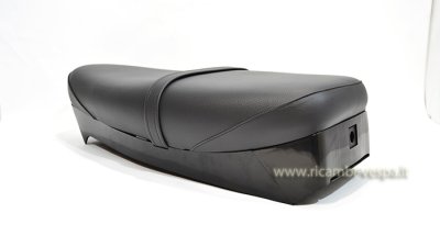 Asiento completo de color negro para Vespa 50 PK N&#x2F;FL&#x2F;HP&#x2F;N&#x2F;XL2&#x2F;Plurimatic&#x2F;Automática 