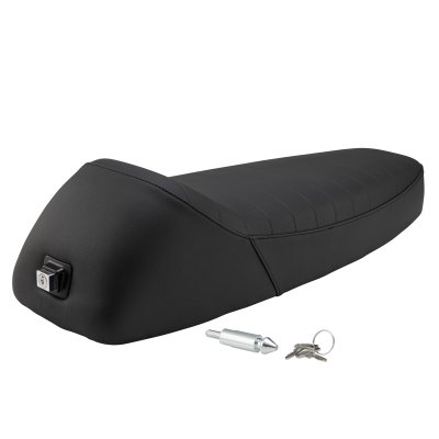 Asiento completo modelo SPORT de color negro para Vespa PX80-200&#x2F;​PE&#x2F;​Lusso&#x2F;​PX'98&#x2F;​MY 