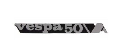 Label &quot;Vespa 50 A&quot; left side cover for Vespa PK50XL N Automatic 