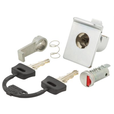 ZADI chrome top case lock kit for Vespa PX80-200E Lusso&#x2F;'98&#x2F;MY&#x2F;T5 