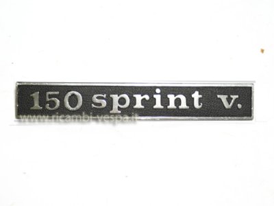 Etikett 150 Sprint V. für Vespa 150 Sprint Veloce VLB1T 01726510 - 