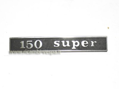 Schild 150 Super für Vespa 150 Super VBC1T 216813 -&gt; 