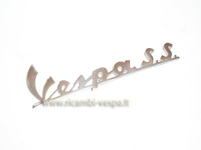 Placa Vespa SS para Vespa 180 SS 